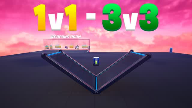 1v1 3v3 A — Fortnite Creative map