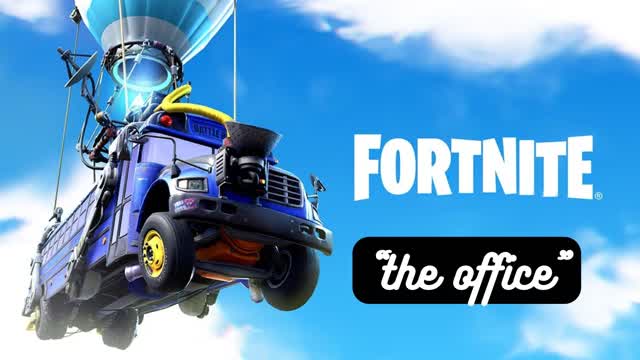 "the office" Gun Game — Fortnite Creative map cover art