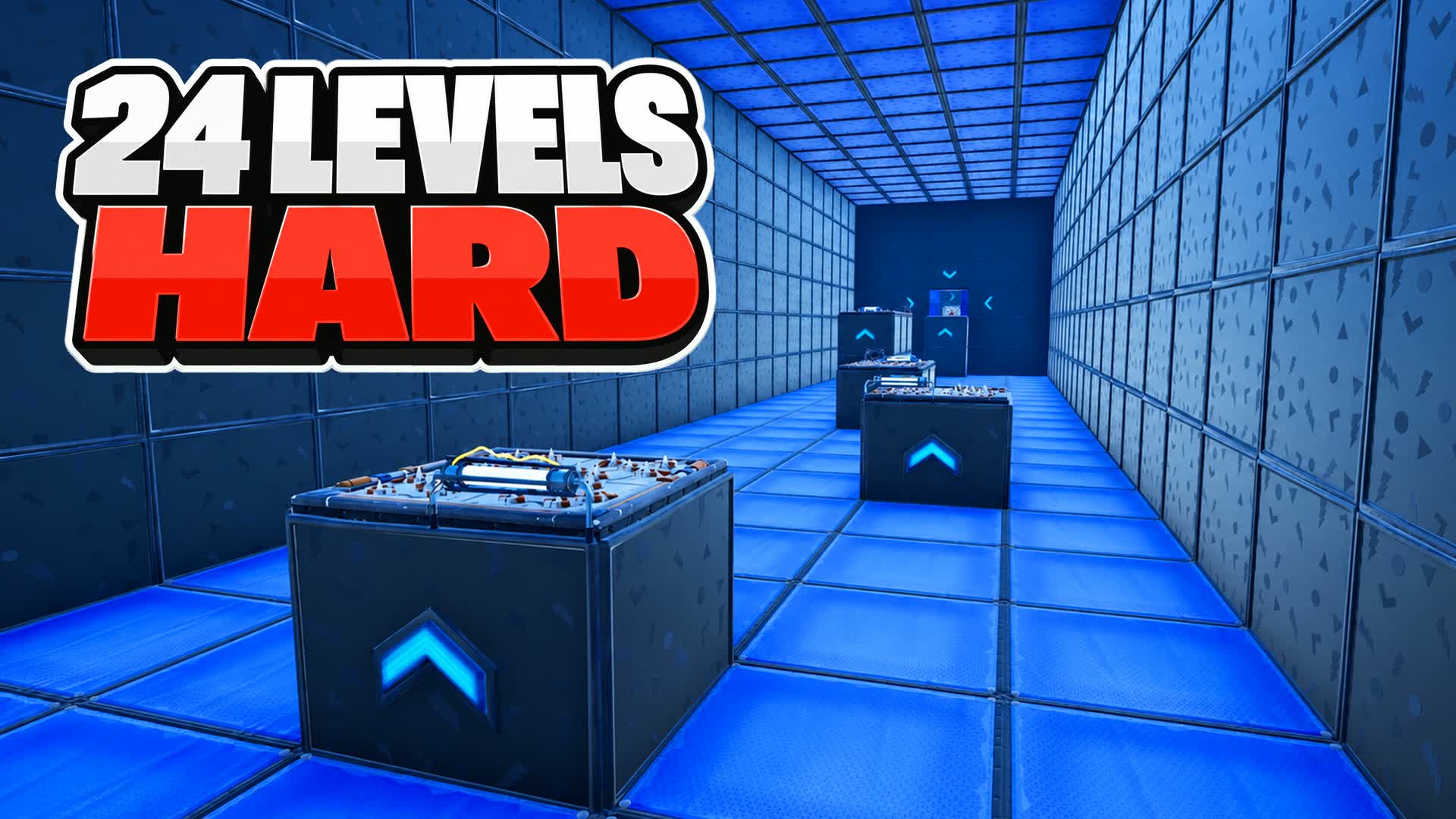 HARD PARKOUR 24 LEVELS باركور صعب — Fortnite Creative map