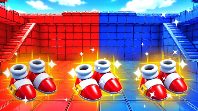 RED VS BLUE OUTER RING 🔴🔵 — Fortnite Creative map