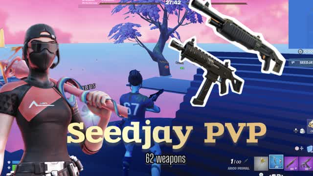 Seedjay PVP — Fortnite Creative map cover art