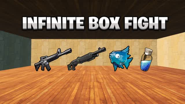 INFINITE BOX FIGHT — Fortnite Creative map cover art