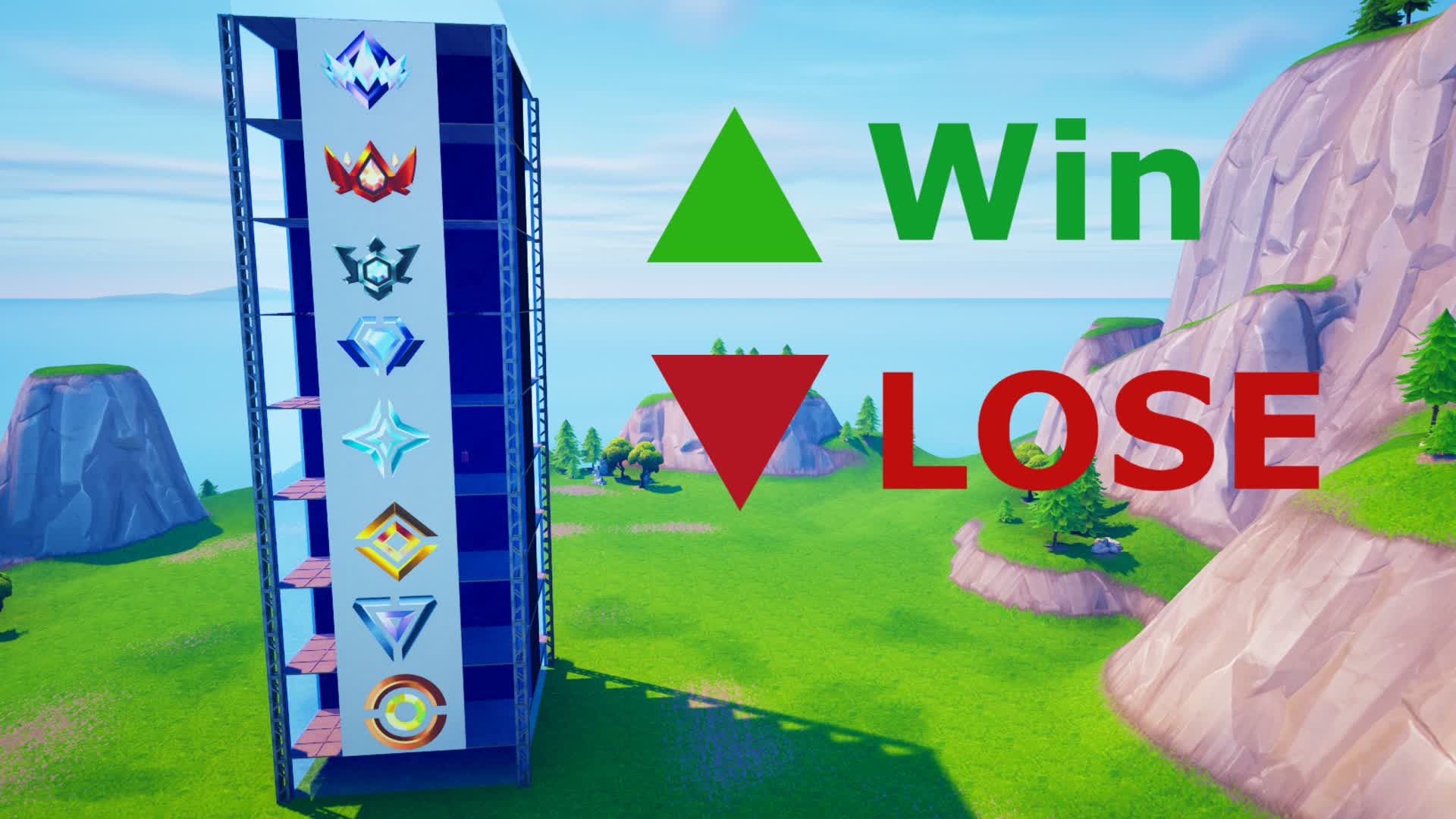 RANKED TOWER 1v1 BOX FIGHTS — Fortnite Creative map