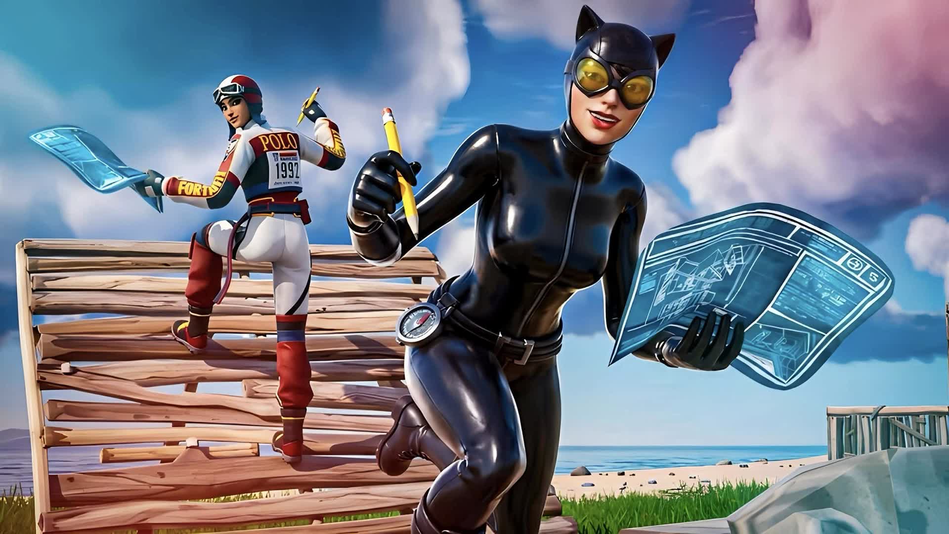 1v1 Build Fights {QXY} — Fortnite Creative map