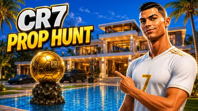 CR7 VILLA PROP HUNT HIDE AND SEEK — Fortnite Creative map
