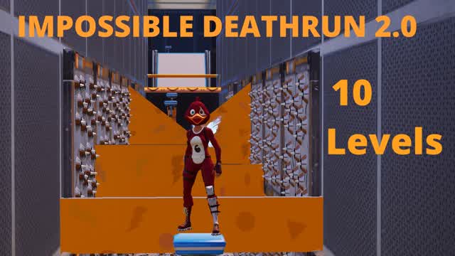 IMPOSSIBLE DEATHRUN 2.0 — Fortnite Creative map cover art