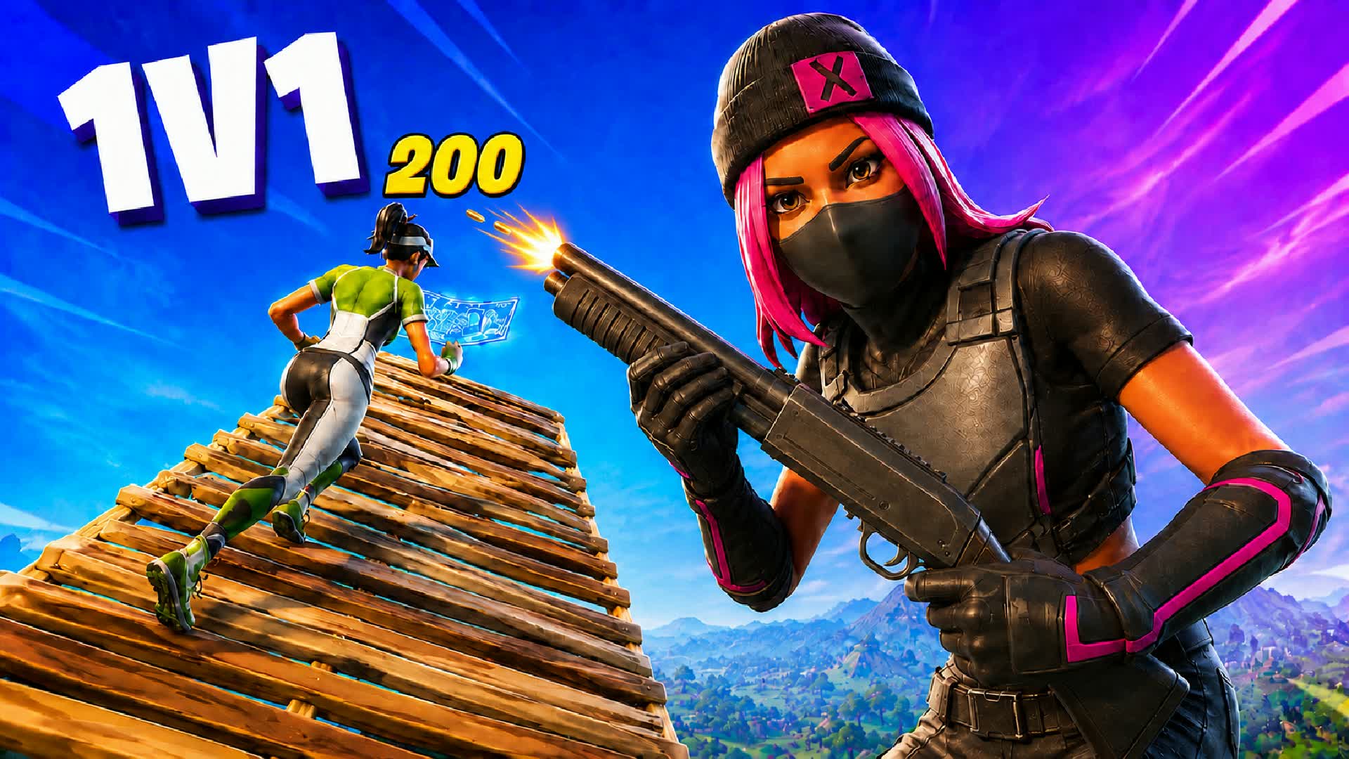 ZYROX 1V1 — Fortnite Creative map