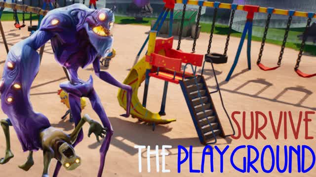SURVIVE THE PLAYGROUND🏗️ — Fortnite Creative map cover art