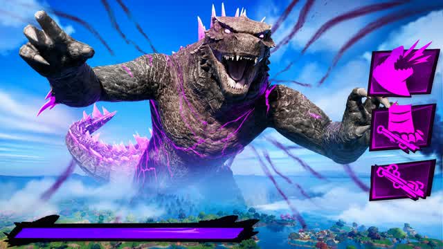 GODZILLA SUPER FIGHT EVENT FFA — Fortnite Creative map