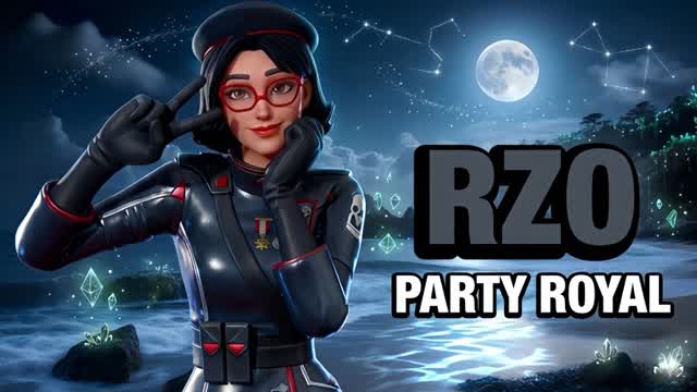 RZO PARTY ROYAL — Fortnite Creative map cover art