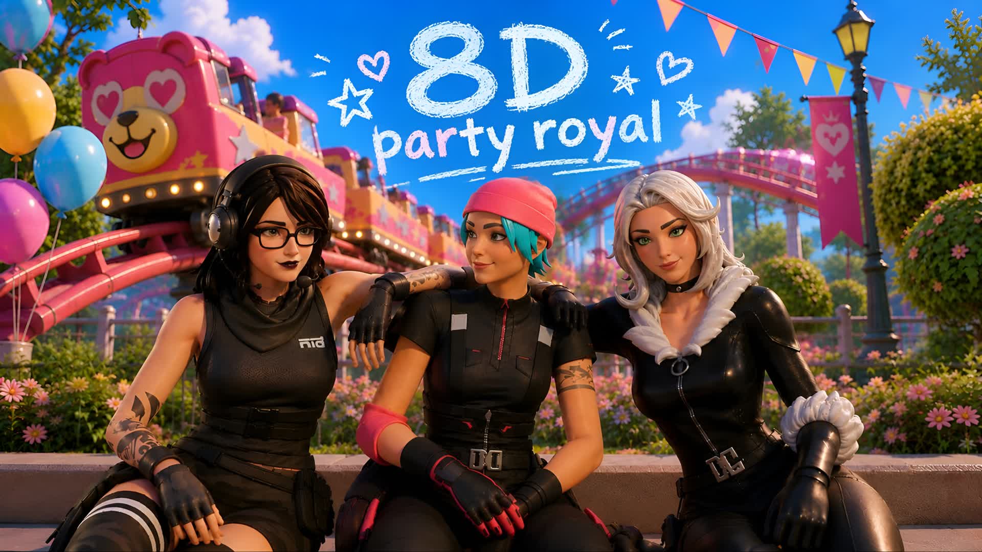 PARTY ROOYAL 8D — Fortnite Creative map