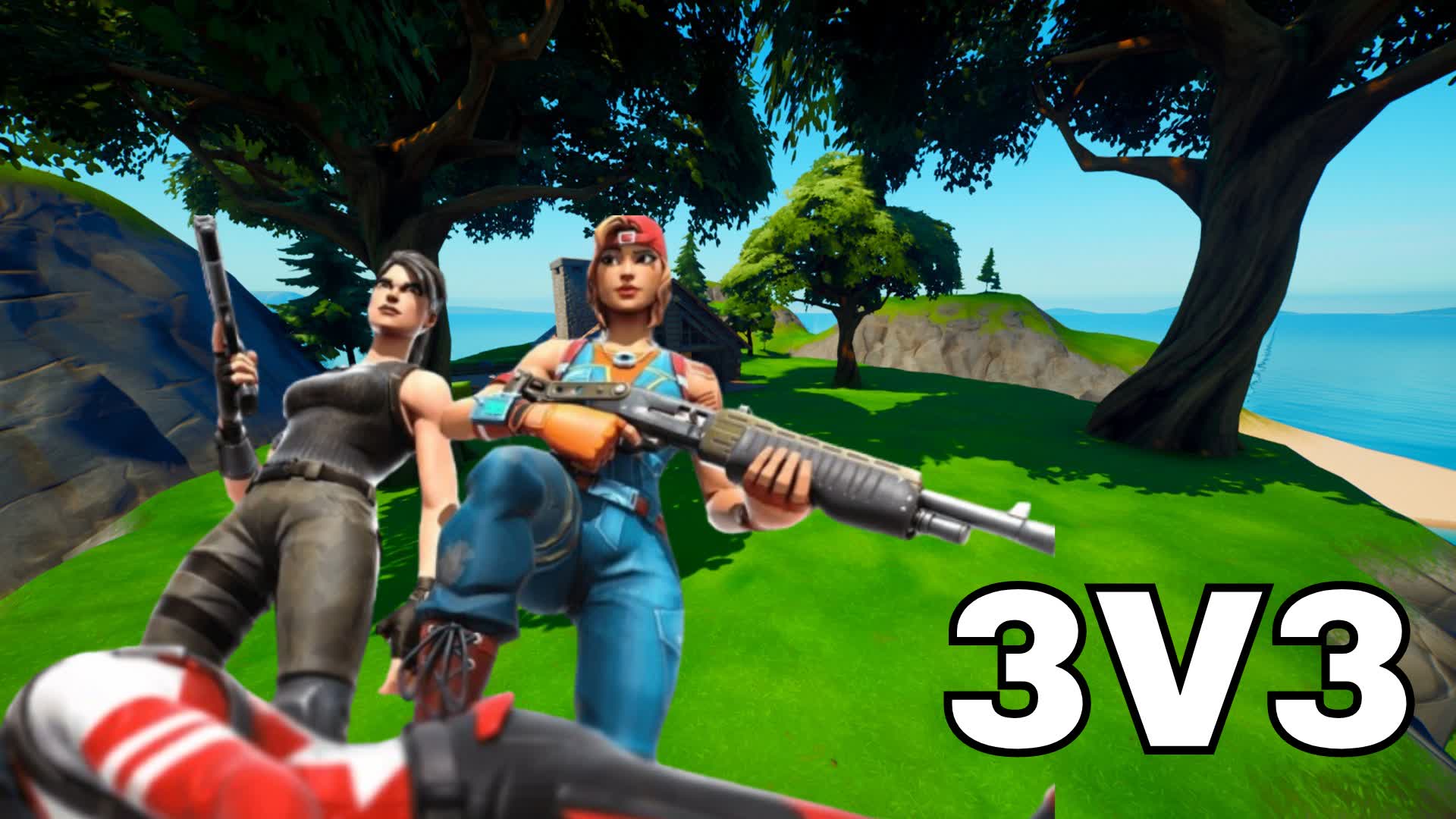 REALISITC 3V3 — Fortnite Creative map