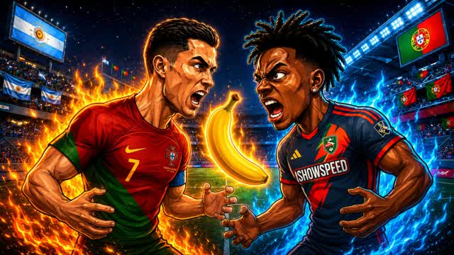 Ronaldo vs Speed — Fortnite Creative map