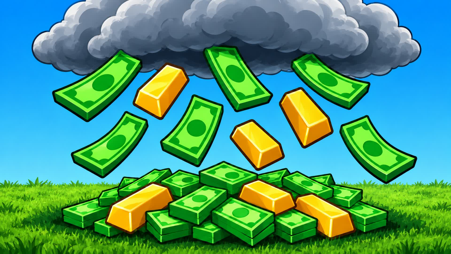Money Rain Tycoon — Fortnite Creative map