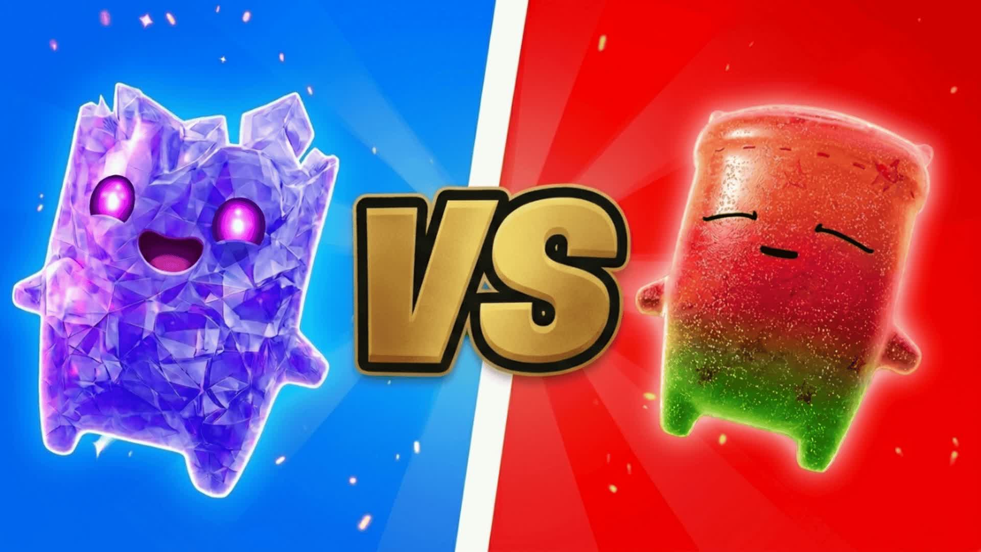 RVB RED VS BLUE FIRE V6 — Fortnite Creative map