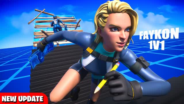 FAYKON 1V1 BUILD FIGHT [200 PUMP] — Fortnite Creative map