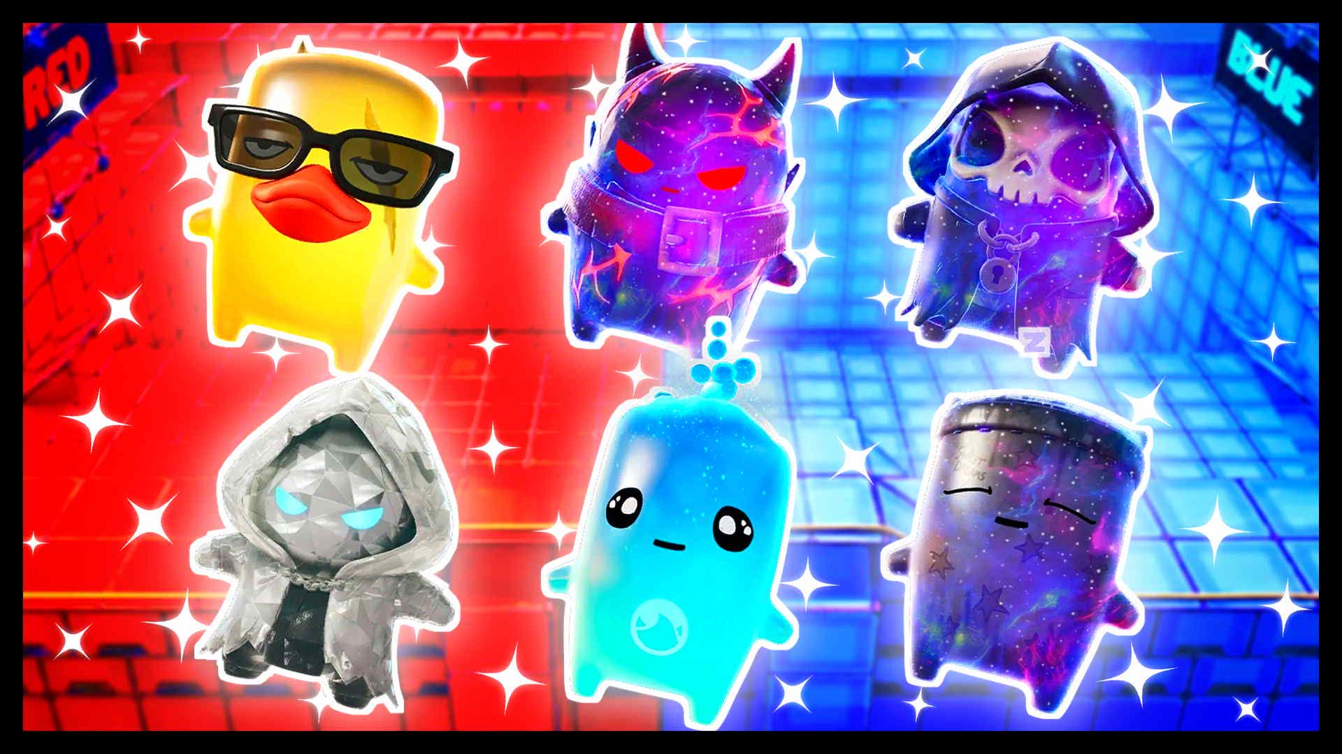 KEEP THE HEAT RED VS BLUE 🔴🔵 — Fortnite Creative map