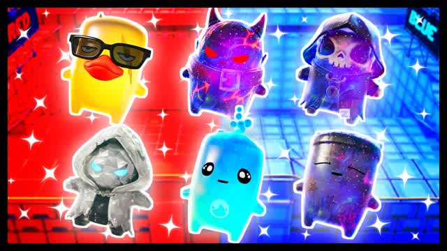 KEEP THE HEAT RED VS BLUE 🔴🔵 — Fortnite Creative map cover art