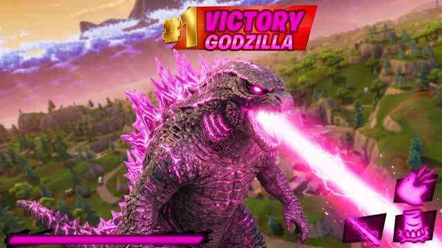 LUTA CONTRA O GODZILLA — Fortnite Creative map