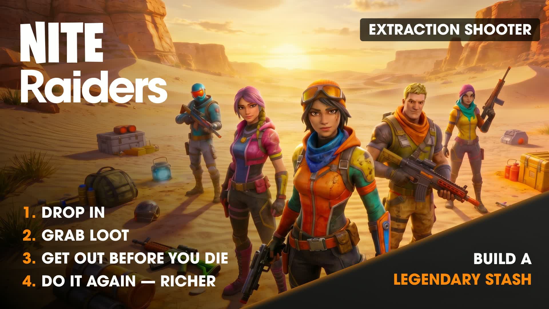 NITE Raiders — Fortnite Creative map