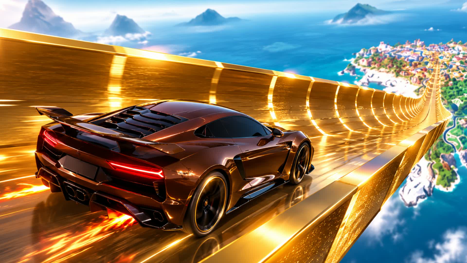 CAR GAME 🕹️ HYPER SUPER RAMP🔥 — Fortnite Creative map