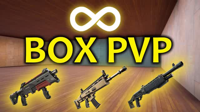 INFINITE BOX FIGHT — Fortnite Creative map cover art
