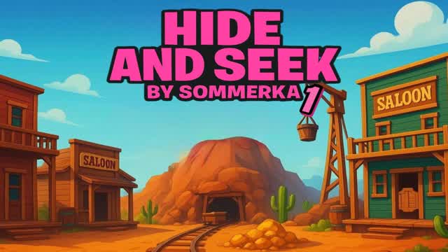 HIDE AND SEEK by SOMMERKA 1 — Fortnite Creative map