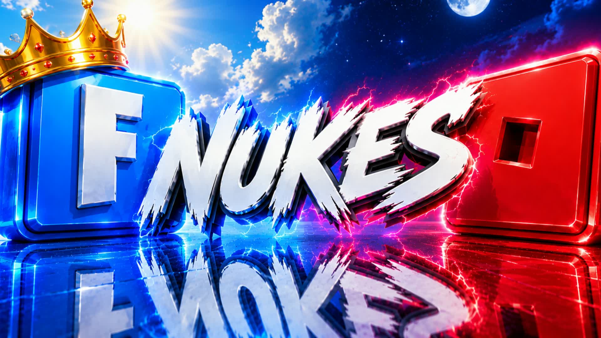 🚀 GOATED NUKES 🚀[ RIVALS RED VS BLUE ] — Fortnite Creative map