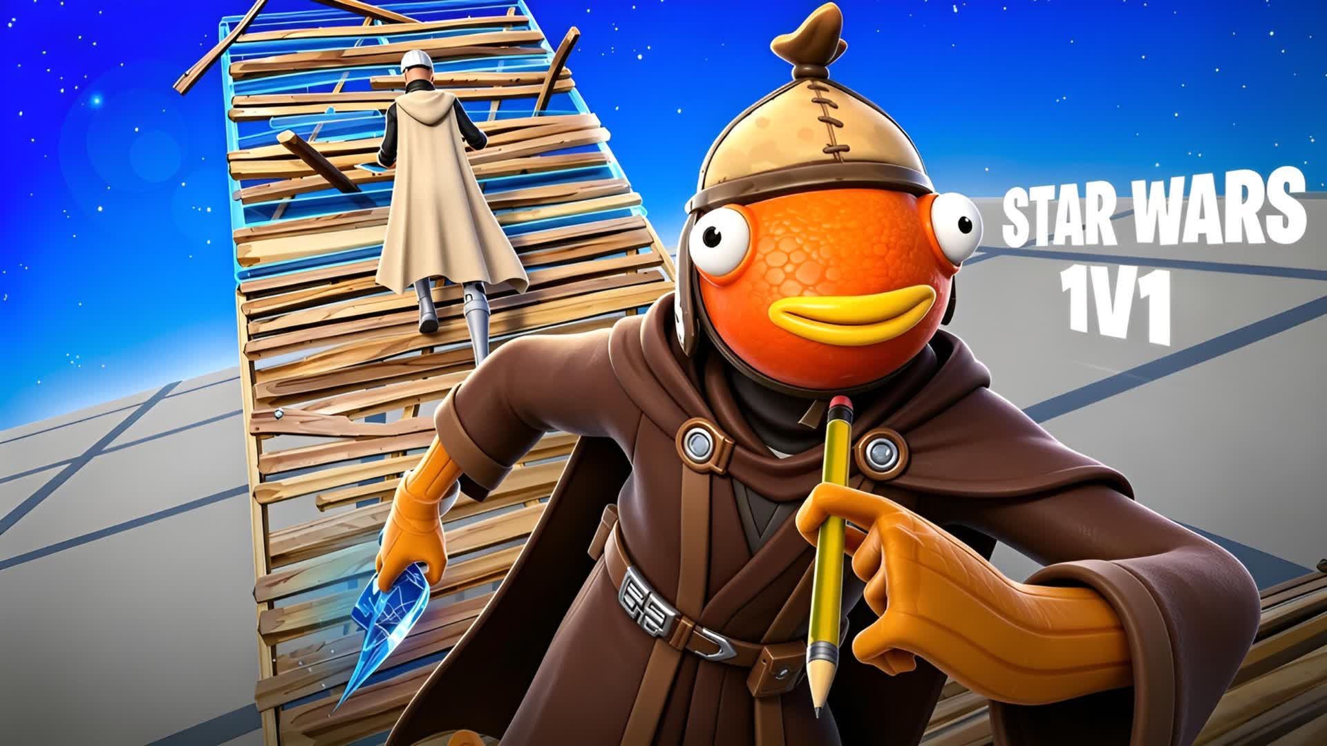 STAR WARS 1V1 BUILD FIGHT (200 PUMPS) — Fortnite Creative map