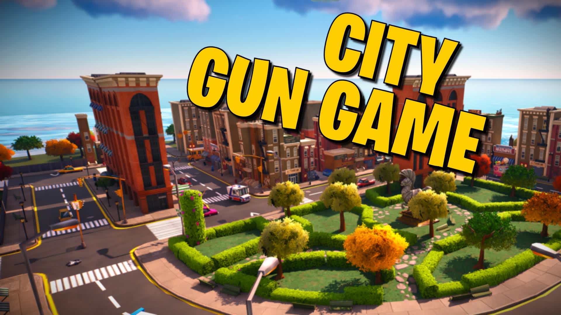 CITY GUN GAME — Fortnite Creative map
