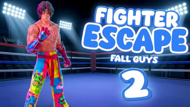 ESCAPE FIGHTER FALL GUYS [OBBY] — Fortnite Creative map