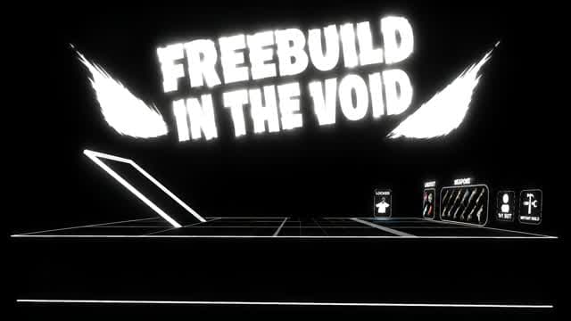Freebuild In The Void — Fortnite Creative map