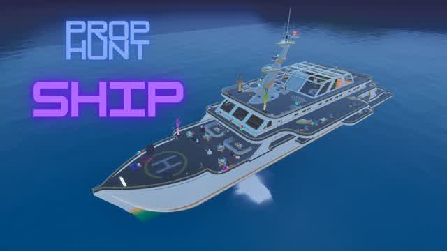 Prop Hunt on a Ship — Fortnite Creative map cover art