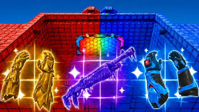 💙RED VS BLUE SUPER❤️ RVB RVB RVB — Fortnite Creative map
