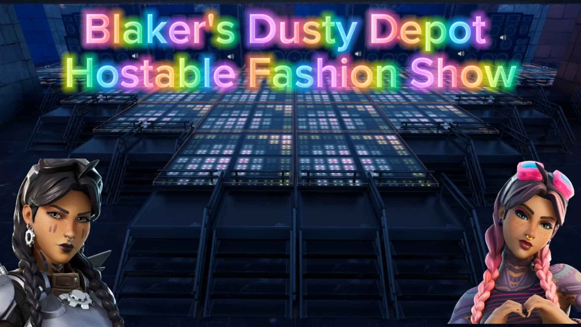 Blaker's Hostable Fashion Show — Fortnite Creative map