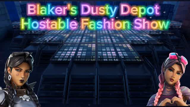 Blaker's Hostable Fashion Show — Fortnite Creative map cover art