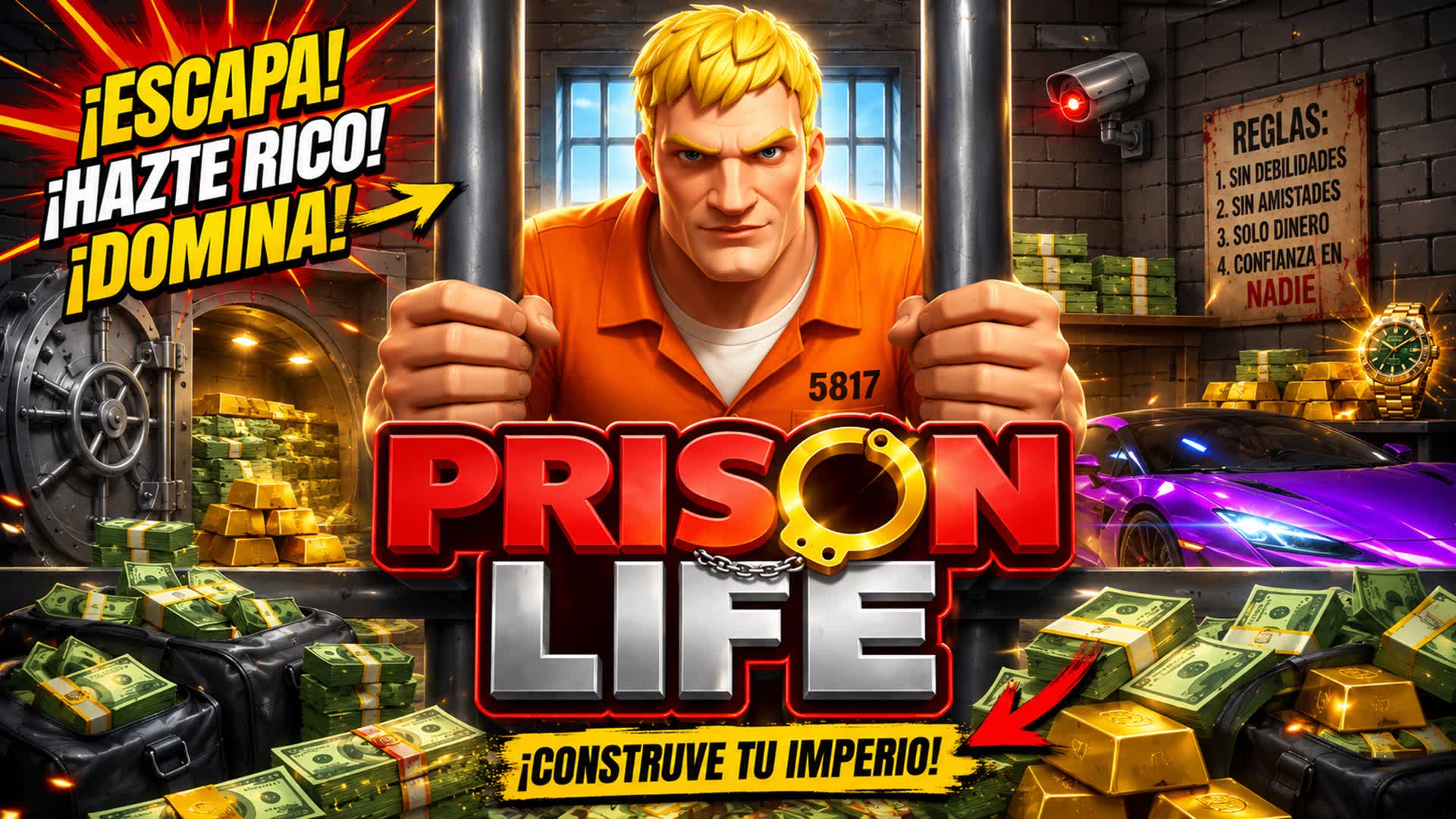 PRISION LIFE1 — Fortnite Creative map