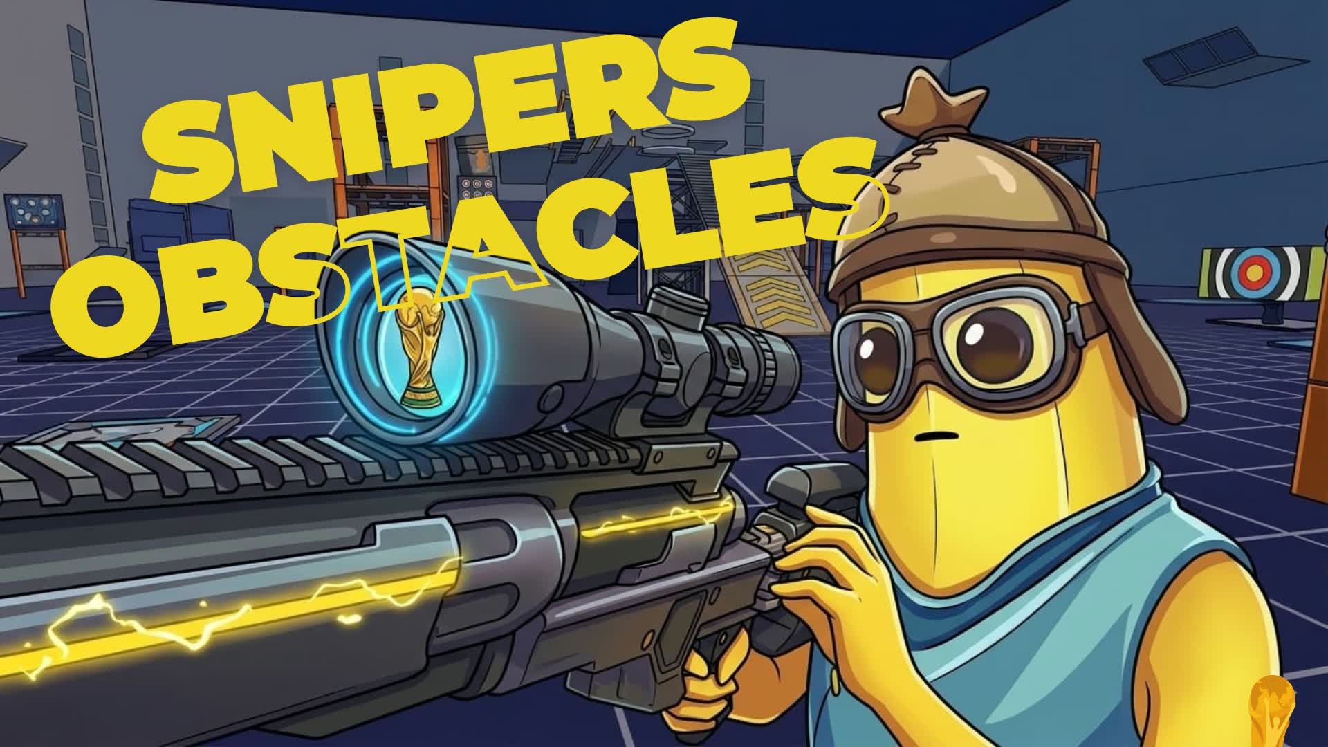 SNIPER OBSTACLES 🎯 — Fortnite Creative map