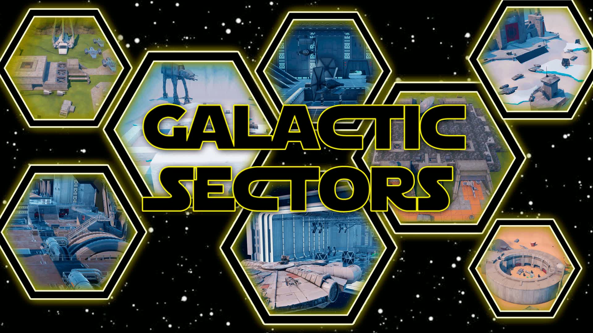 Galactic Sectors — Fortnite Creative map
