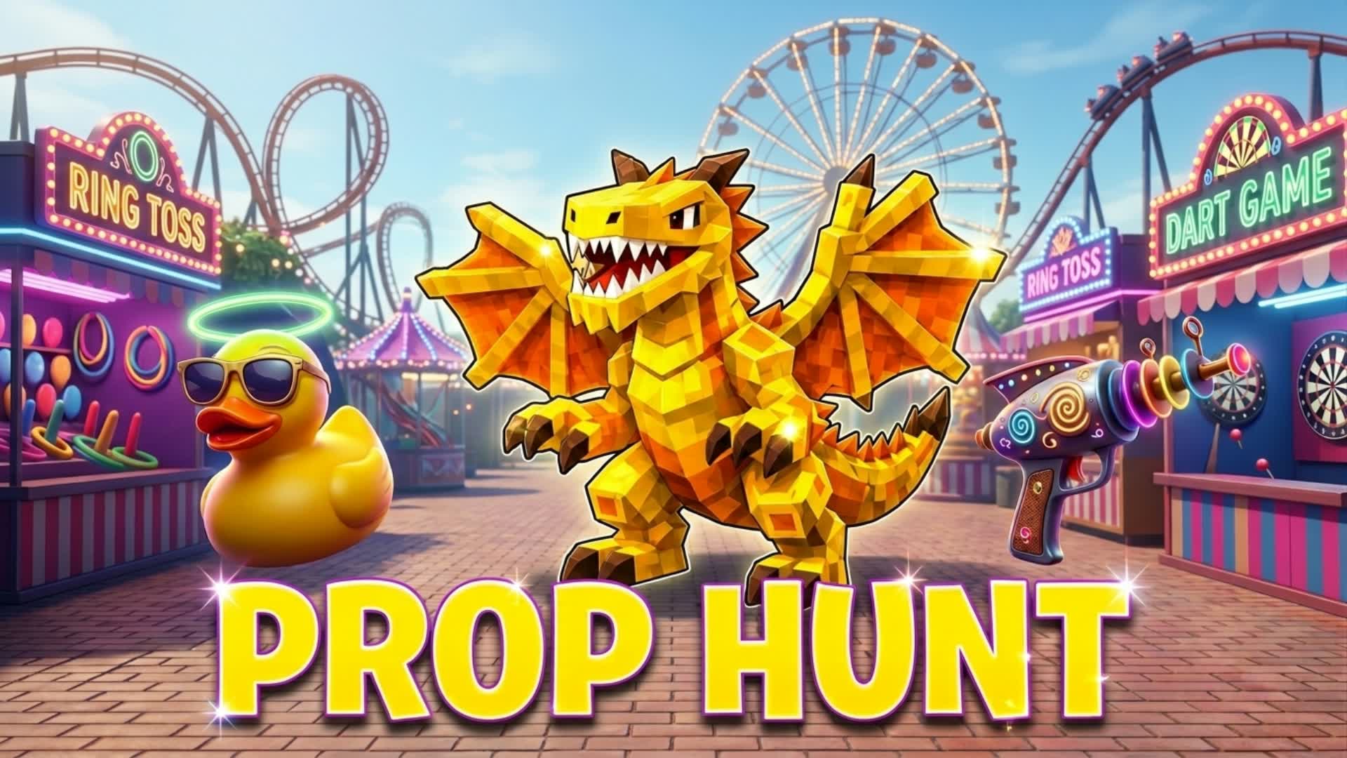 SUPER PROP HUNT BRAINROT CMD — Fortnite Creative map