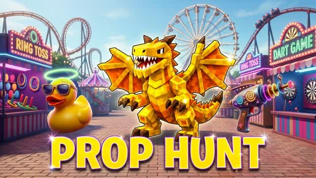 SUPER PROP HUNT BRAINROT CMD — Fortnite Creative map cover art