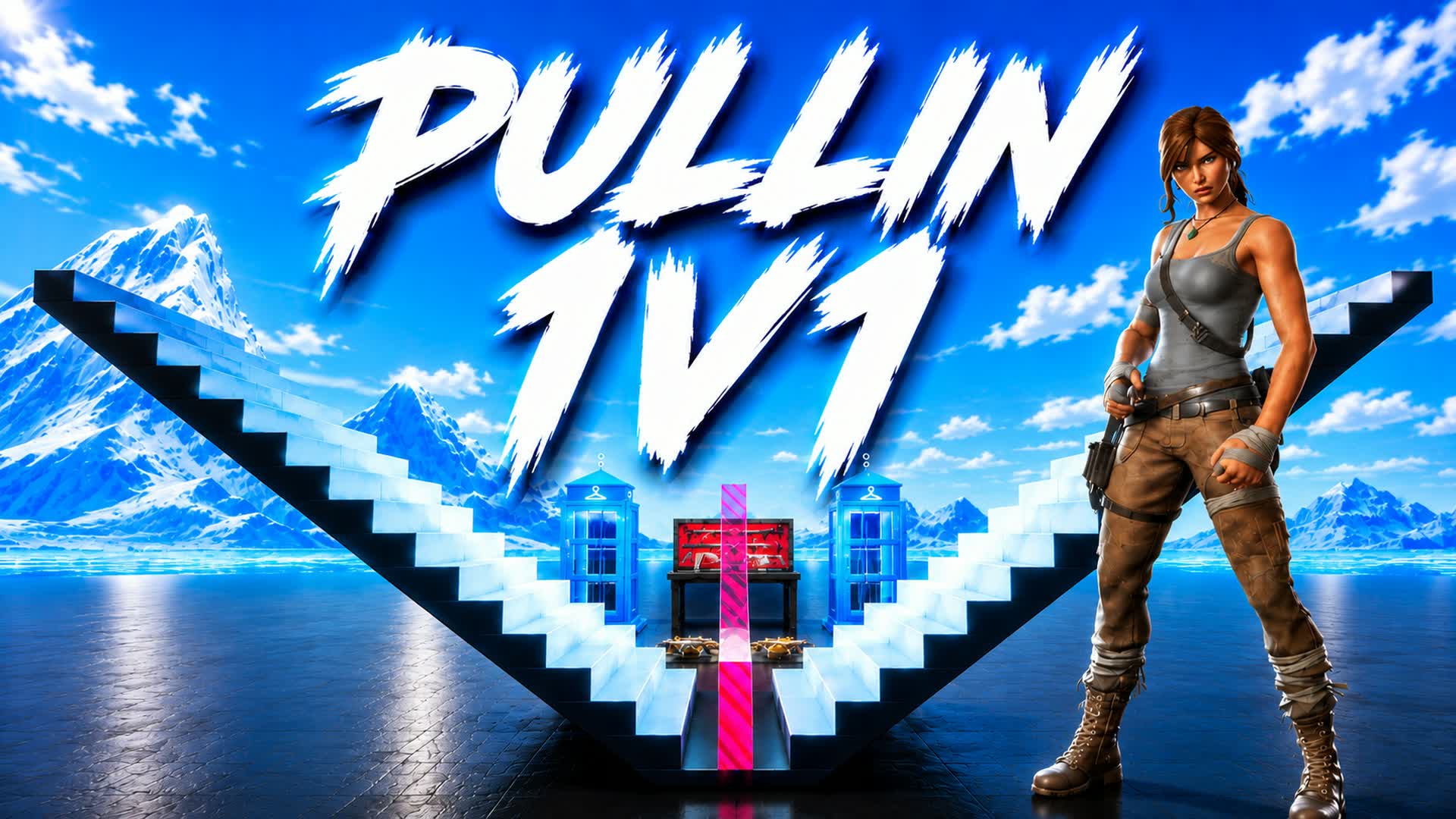 pullllin 1v1's — Fortnite Creative map