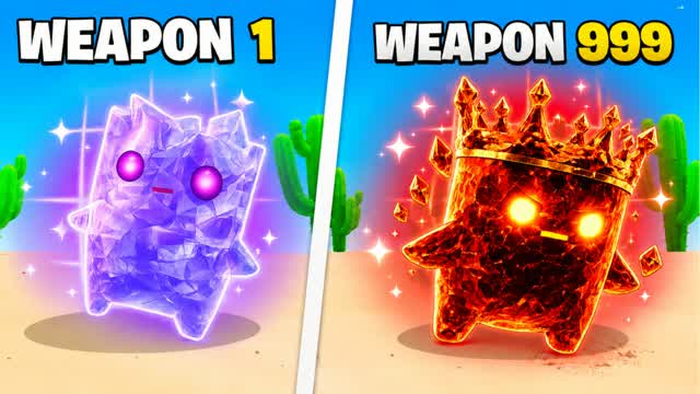 GUN GAME BACKROOMS — Fortnite Creative map