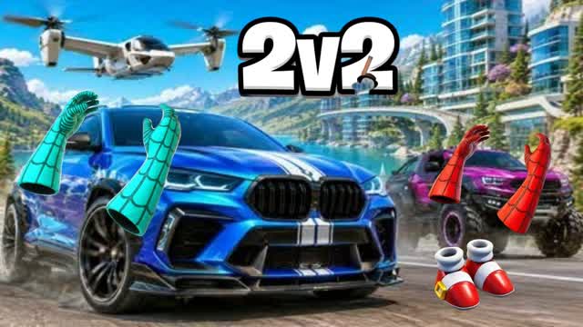 GRAND VS 2V2 🎯 — Fortnite Creative map