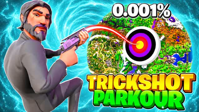 MEGA CRAZY TRICKSHOT UNC — Fortnite Creative map cover art
