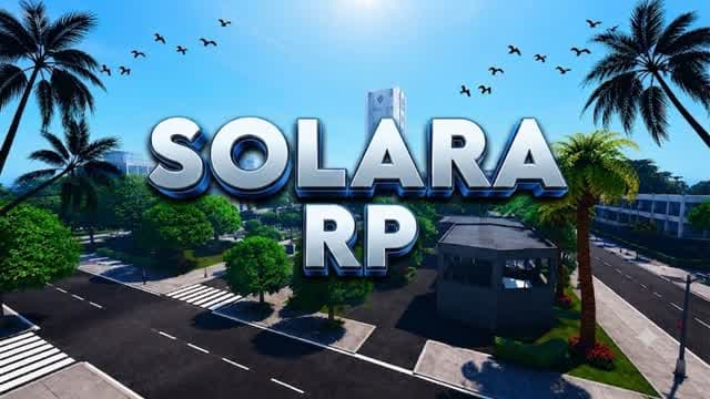 SOLARA RP — Fortnite Creative map cover art
