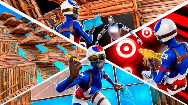 AIM PIECE EDIT & MECHANICS PRACTICE ⭐ — Fortnite Creative map