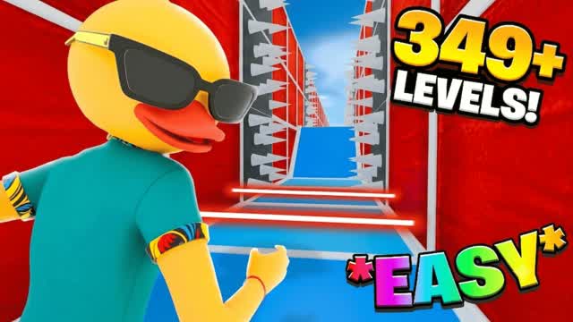 PARKOUR MEGA 350+ ⭐ — Fortnite Creative map