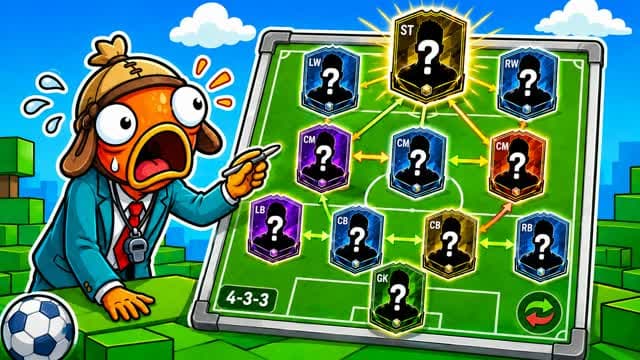 CARD DRAFT [BUILD A SOCCER TEAM] — Fortnite Creative map cover art