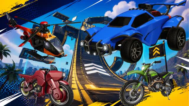 🚗CITY OF CARS🚗 — Fortnite Creative map cover art